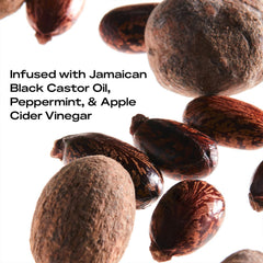 SheaMoisture Jamaica Black Castor Oil frasco grande para tratamiento semanal.
