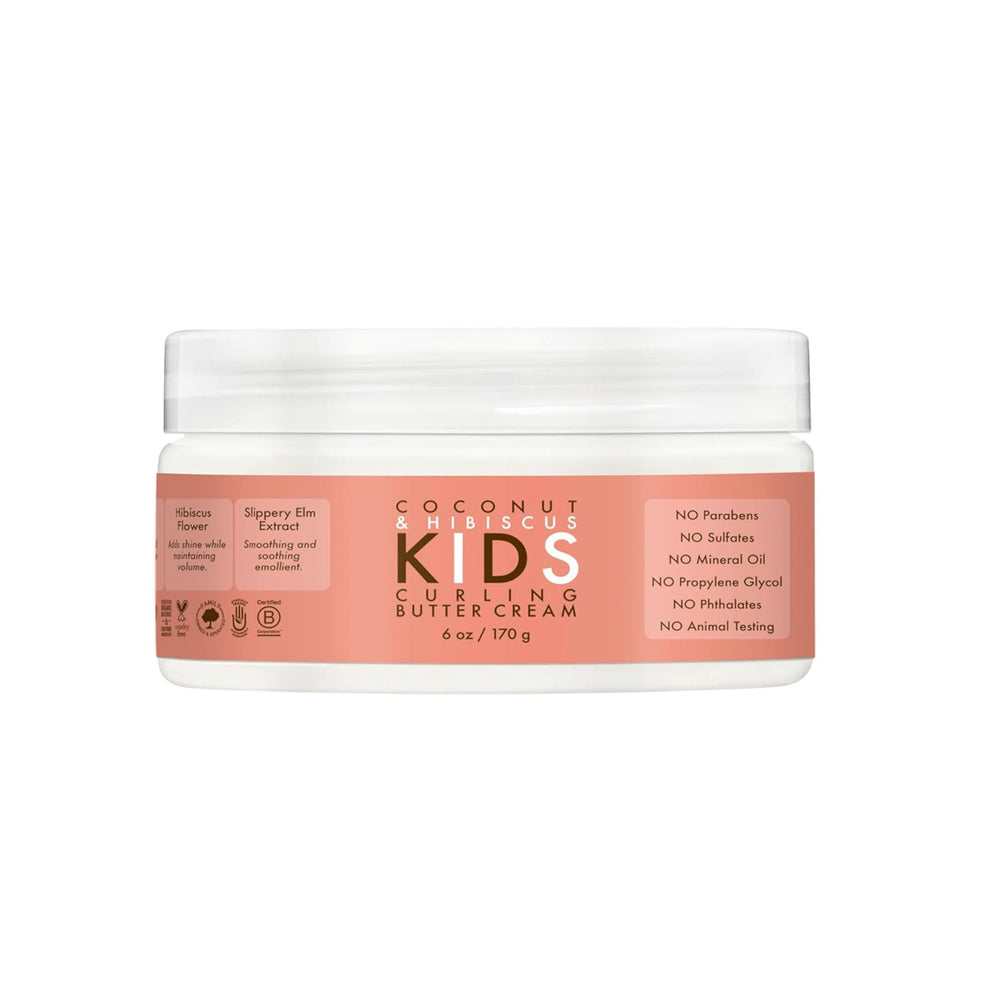 SheaMoisture Kids Curling Butter Cream : bouteille prête pour démêler les boucles.