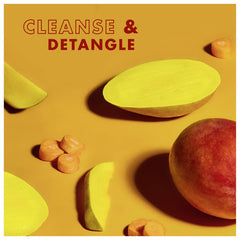 Cabello de niño tras lavado con SheaMoisture Mango Zanahoria, rizos más definidos.