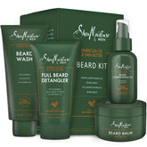 Shampoing barbe SheaMoisture pour nettoyer en douceur et revitaliser la barbe