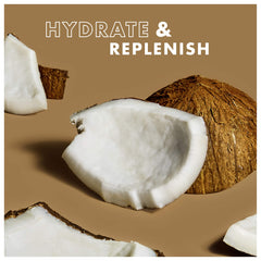 Sheamoisture Virgin Coconut Oil ingredient close-up suggests natural hydration.