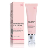 Sheghy PDRN Pink Peptide Eye Serum: bote con textura ligera para contorno.