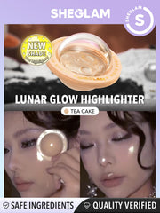 SHEGLAM Brillo Lunar iluminador ojos con brillo reflectante para párpados