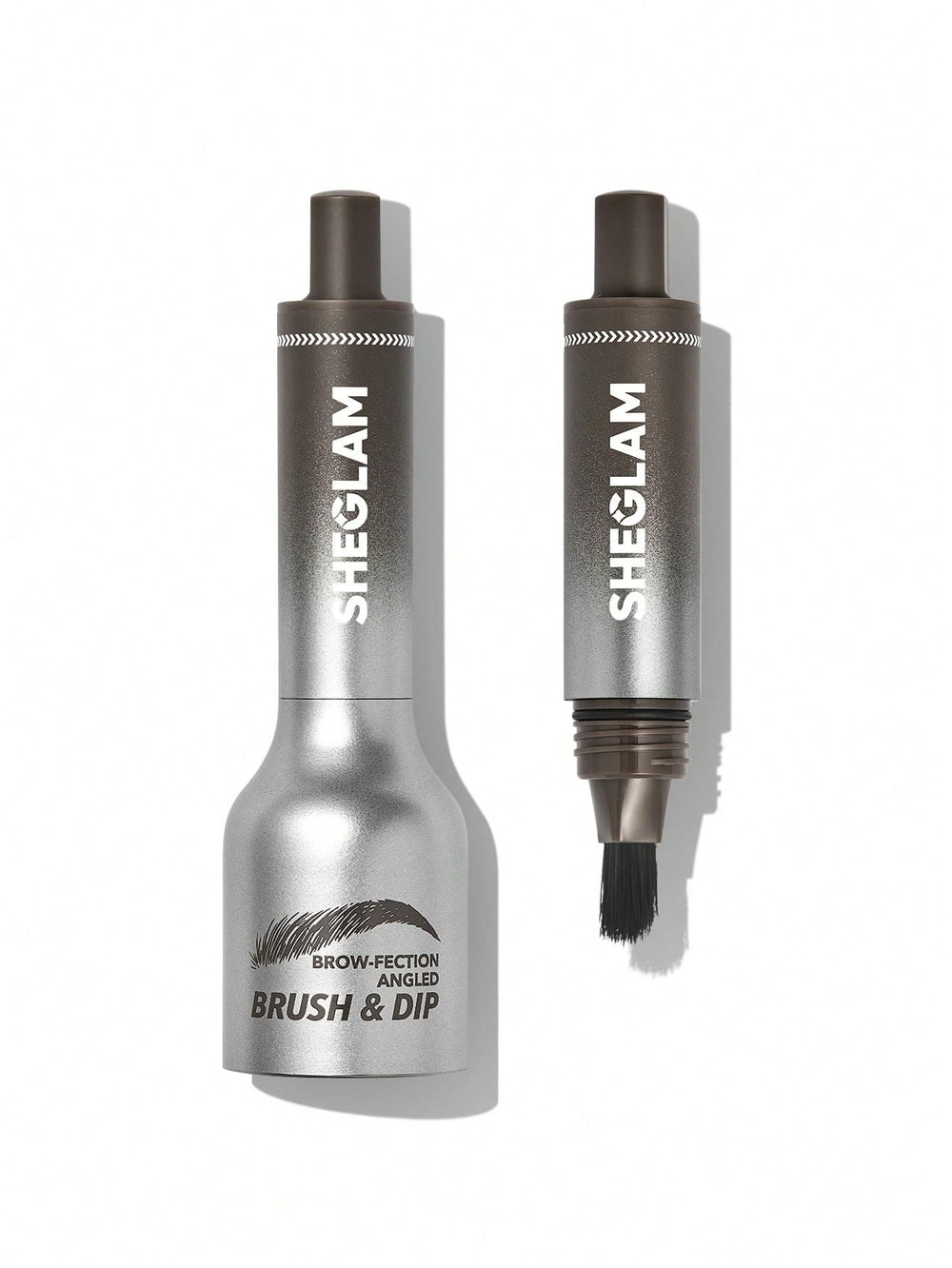 SHEGLAM Ceja-Fección: brocha angulada para cejas y relleno preciso.
