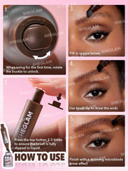 SHEGLAM Brow-Fection solución líquida mate para cejas realistas