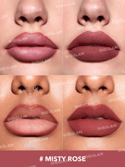 SHEGLAM delineador labial crema con textura mousse, deslizamiento suave.