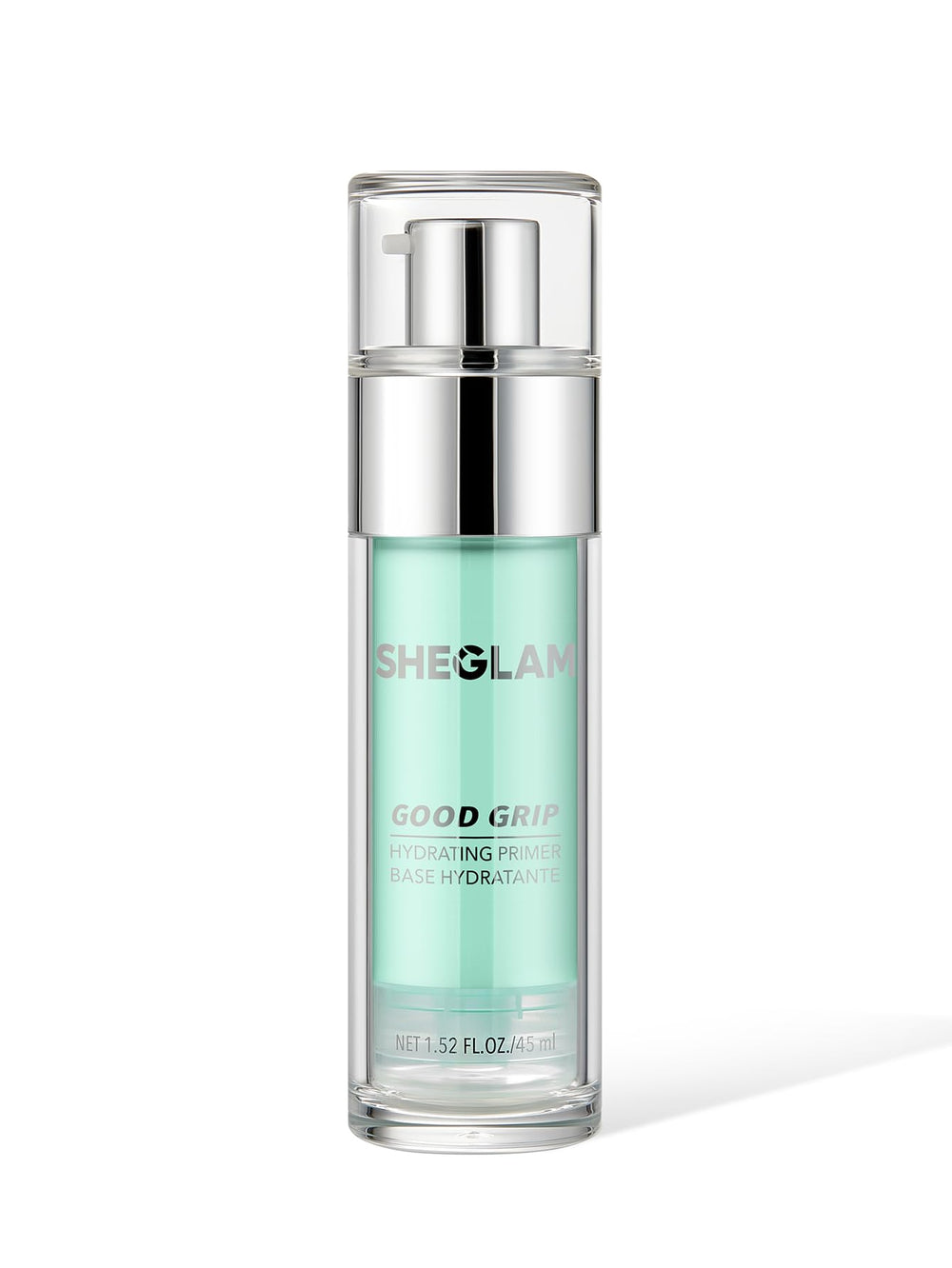 SHEGLAM Good Grip prebase: empaque elegante para uso diario
