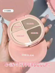 SHEGLAM Hypersculpt contorno mate tono frío para definición precisa