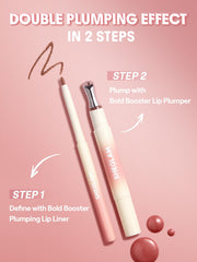 SHEGLAM muestra color velo rosado con efecto natural en los labios.