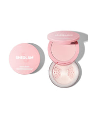 SHEGLAM polvo suelto para fijar ojeras y ojos con acabado suave