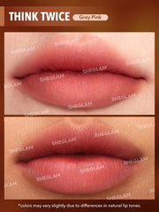 SHEGLAM Soft Haze Lip Blur: envase elegante que facilita transporte diario.