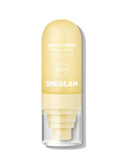 SHEGLAM spray fijador mate fresco en botella para acabado duradero