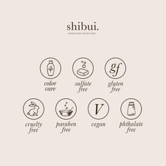 SHIBUI Formule-protection-couleur — préserve les teintes vives.