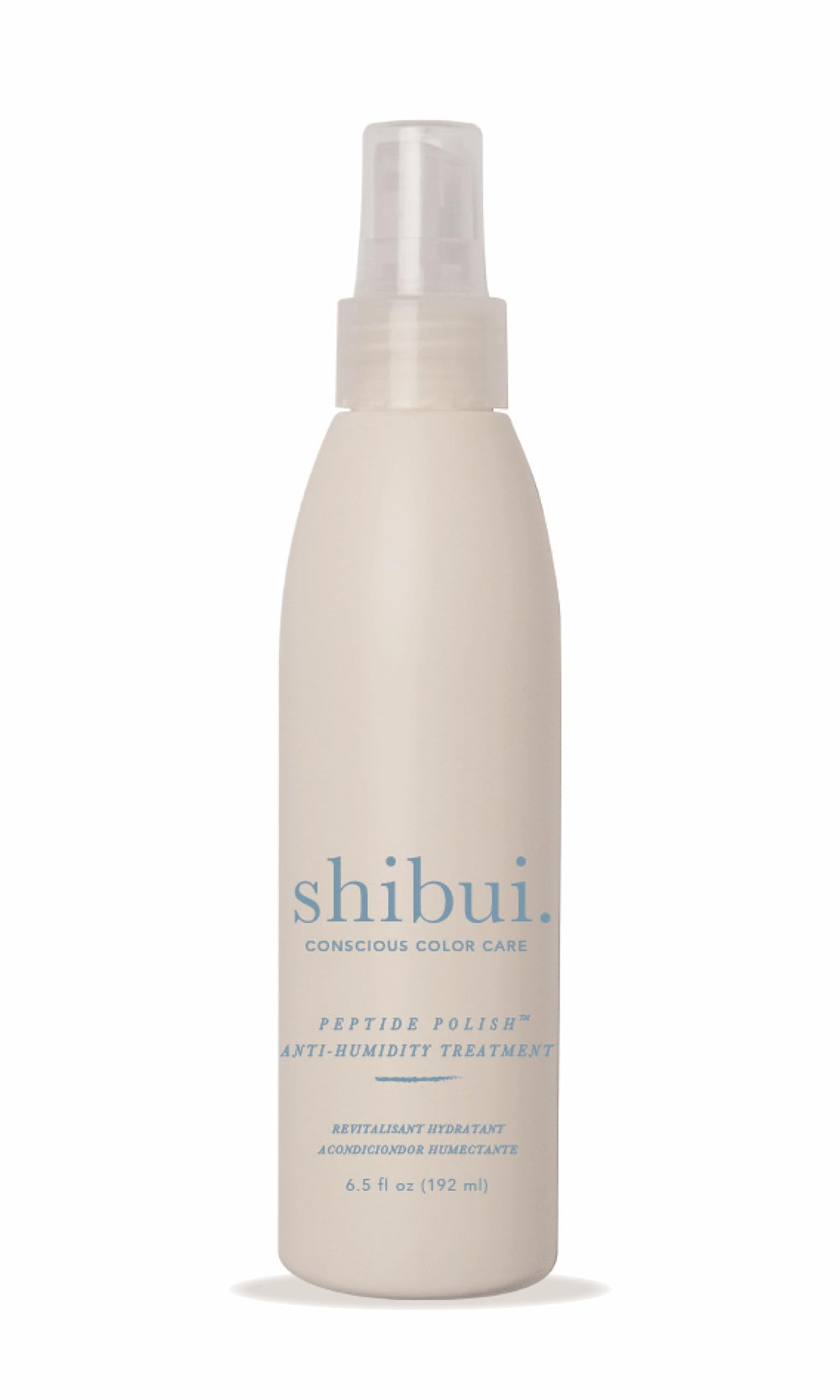SHIBUI Peptide Polish: la botella muestra brillo duradero y protección de color.
