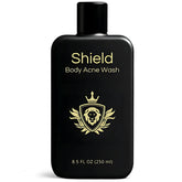 Shield bouteille-douche-homme, nettoie efficacement après l'entraînement.