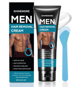 ShineMore intimate hair removal cream applied for painless depilation