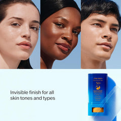 Formato en barra portátil de Shiseido para protección diaria