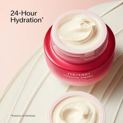 Envase recargable de Shiseido Essential Energy para uso diario.