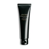 Shiseido Future Solution LX, botella primer plano, limpieza suave para preparar la piel para el cuidado posterior.