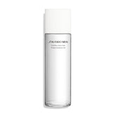 Shiseido Men Loción Hidratante Clear, botella visible, ofrece hidratación de larga duración.