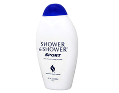 Shower To Shower envases de cuatro botellas para uso familiar