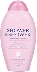 Poudre absorbante Shower To Shower avec camomille, pour peau fraîche et sèche