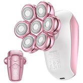 SHPAVVER afeitadora eléctrica para mujeres en piernas, resultado suave y piel lisa.