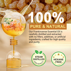 Shuangjia aceite de resina de incienso con gotero para dosificación precisa.