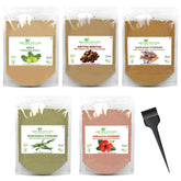 Polvo de Bhringraj de Shudh Online para fortalecer el cabello.