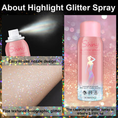 Sigaitwax brillo brazos hologografico plateado para hombros y antebrazos brillantes