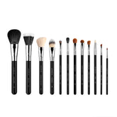 Sigma Beauty pinceles profesionales 12-set CK001 para rostro y ojos con acabado suave.