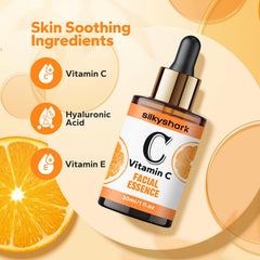Aplicación rápida con gotero SilkyShark Vitamina C Serum