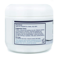 Silver Miracles Gel Coloidal aplicándose en piel irritada para alivio suave.