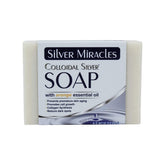 Jabón Silver Miracles: plata coloidal con aroma a naranja para piel suave