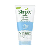 Simple Gel Micelar: limpiador facial con burbujas que limpia suavemente