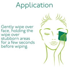 Contenido de agua purificada y vitaminas en toallitas Simple Kind to Skin