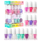 SIMPLE PLEASURES Unicorn Power: 14 esmaltes a base de agua no tóxicos, para uñas infantiles.