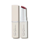 Bálsamo labial Simple Sophistication en rosa frío para labios suaves.