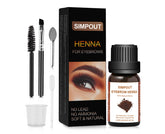 Simpout Henna: polvo natural para coloración profesional del cabello