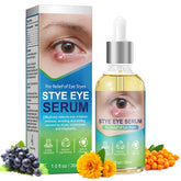 Serum de SinBron en botella para alivio suave del orzuelo y ojos irritados.