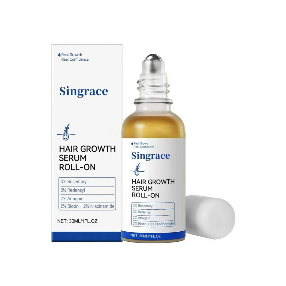 Singrace serum crecimiento pelo - botella: nutrición desde raíces para mayor volumen