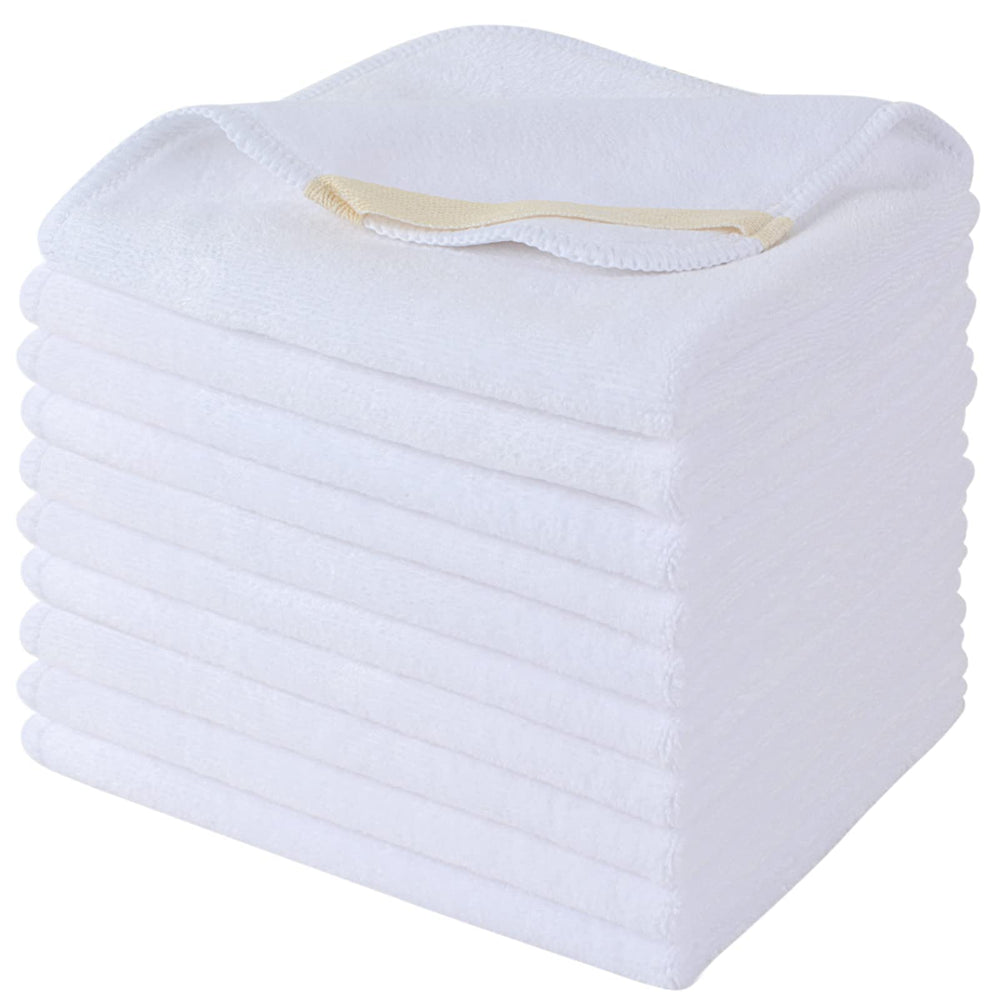 SINLAND paño facial de microfibra blanco desmaquilla con agua
