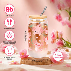 SiplyHaven etiqueta axolotl decorativa para regalos