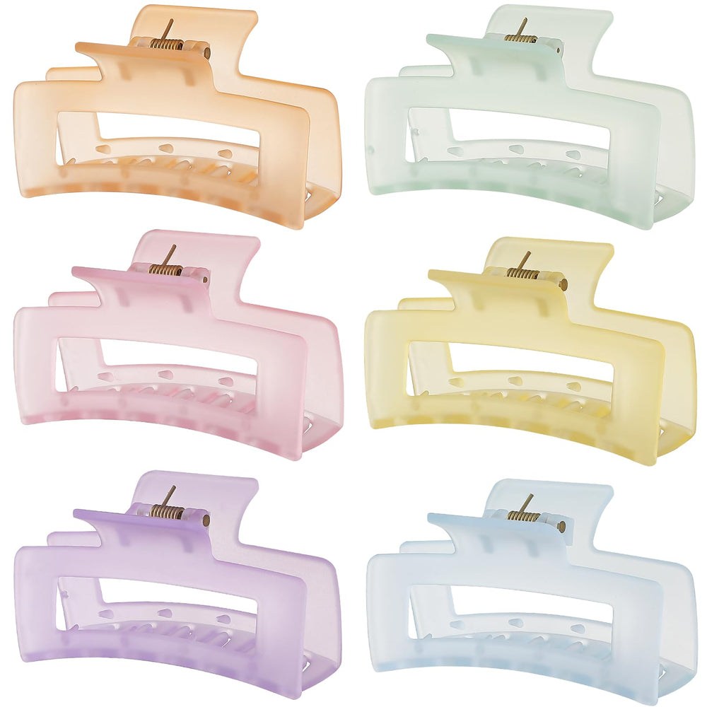 Clips Sisiaipu de 3,5 pulgadas, color helado, sujetan peinados con estilo.
