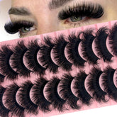 Pestañas SISIYDY visón 20–25 mm para un look dramático y luminoso