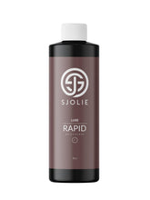 SJOLIE Rapid Spray Tan Luxe — bouteille 8oz prête pour un bronzage rapide et homogène.