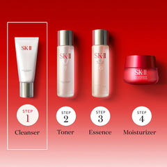 SK-II Limpiador Espumoso piel radiante y suave gracias a PITERA