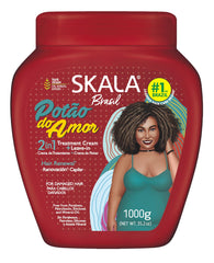 Skala Potao do Amor crema para el cabello en botella, textura suave para reparación