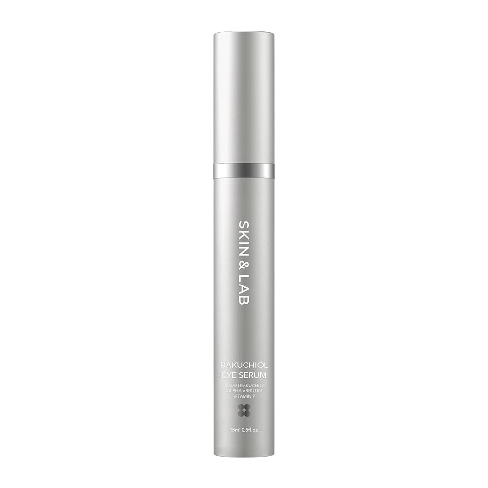 SKIN&LAB Bakuchiol Serum de Ojos Roll-On: aplicador práctico para hidratar y suavizar arrugas.