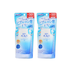Skin Aqua – Texture Gel Hydratant, sans fini blanc, parfaite sous le maquillage.
